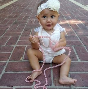 Milediiy pink romper size 12-18months